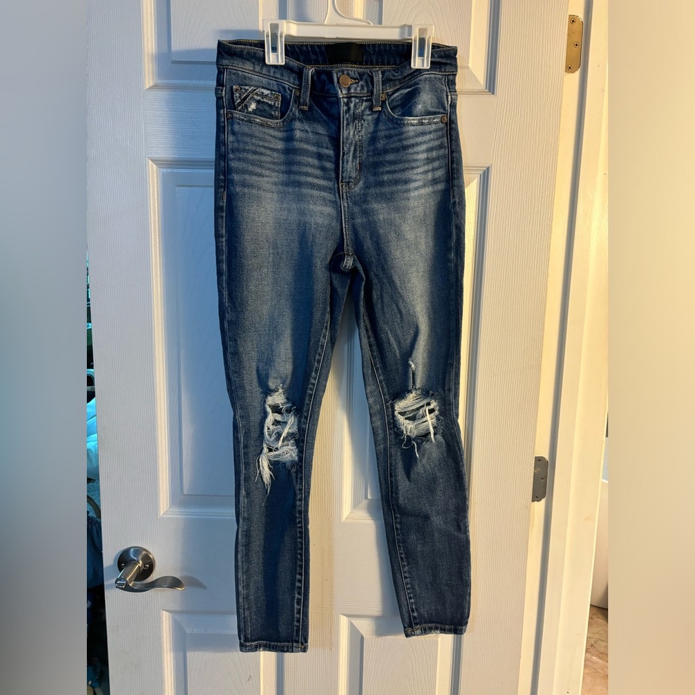Buckle black fit 75 skinny ankle jeans 25x27